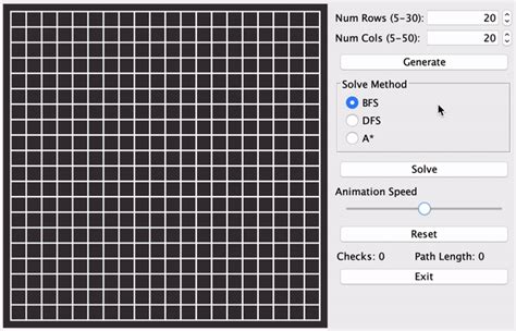 Maze Solver • mefchristiansen.com .